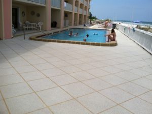 creative resurfacing custom pool deck