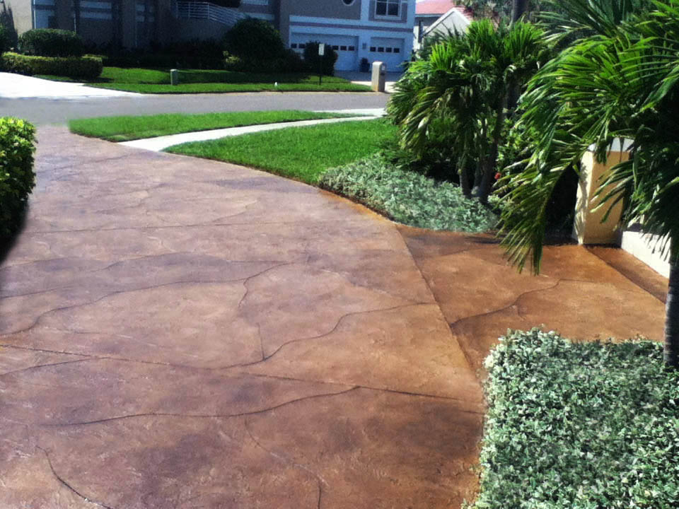 flagstone look