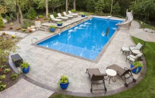 Pool resurfacing after process