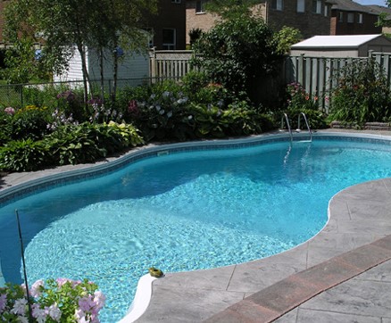 Above Ground Pool deck