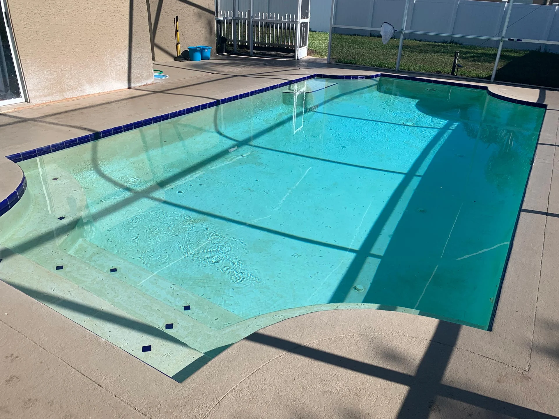 before pool resurfacing new image