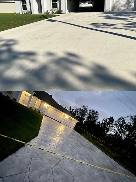 driveway-resurface-completed-in-Pacific-stone-concrete-finish