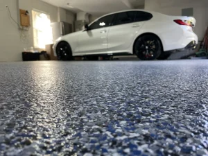epoxy garage floor orlando home in orbit blue flakes epoxy garage floor orlando home in orbit blue flakes