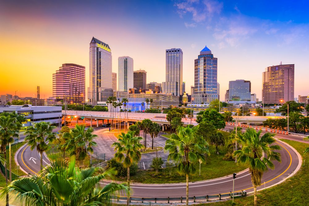 Tampa's beautiful city