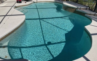 unfinished pool resurfacing
