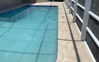 Pool resurfacing enhanced durability and aesthetics