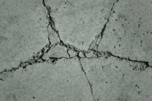 cracked concrete slabs