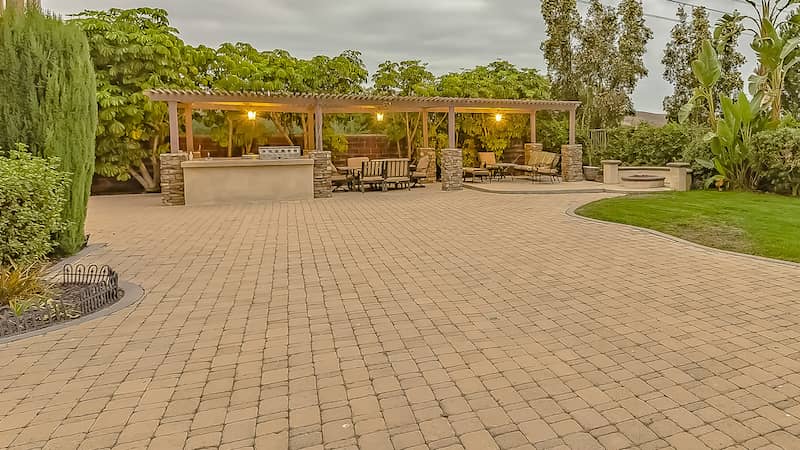 Magic Acid Stain Concrete Patios