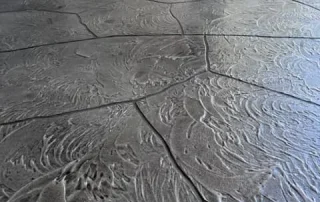 gray patio concrete resurfacing