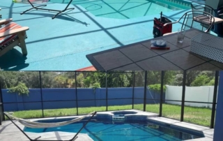 before and after pool deck resurfacing