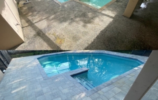 before and after pool deck resurfacing tampa