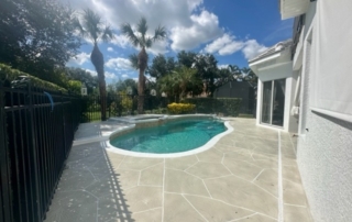 decorative coatings pool deck