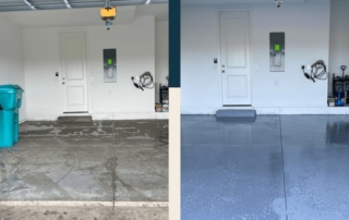 epoxy floor coatings before and after