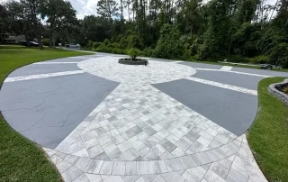 smooth paver driveway resurfacing