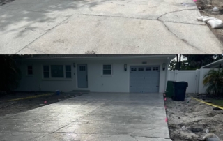 Driveway Resurfacing Before and After