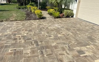 Paver Driveway resurfacing Progress