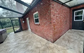 Stamped Concrete Enhancement