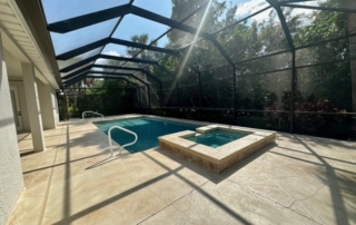 Luxury Pool Spa Concrete Resurfacing