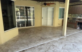 Patio Polished Concrete Resurfacing