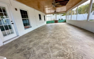Patio Upgrade Stone Tile Flooring