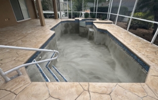 Pool Deck Under Resurfacing