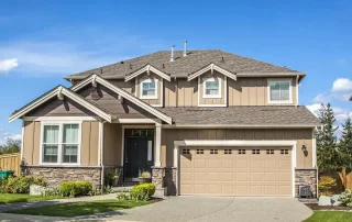 Faux Stain on Concrete Driveway