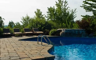 Stone Pavers for Pool Deck