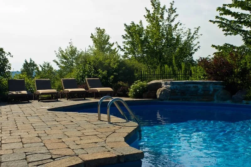 Stone Pavers for Pool Deck