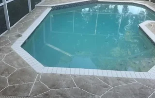 creative resurfacing enclosed pool deck