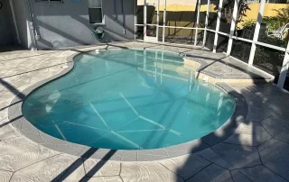 creative resurfacing small pool deck