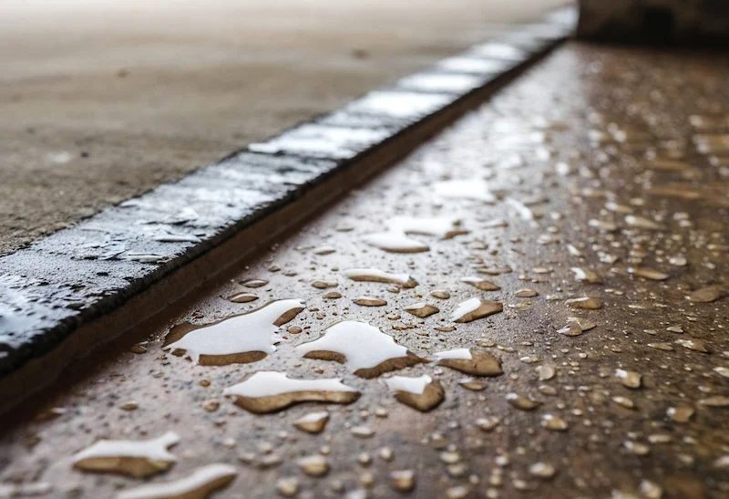 Waterproofed Concrete Surfaces