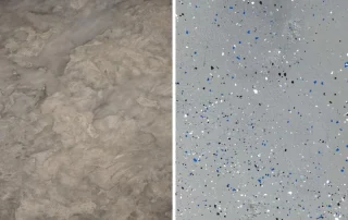 Comparison concrete overlay and epoxy
