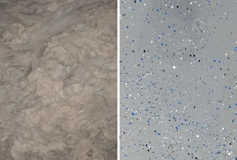 Comparison concrete overlay and epoxy