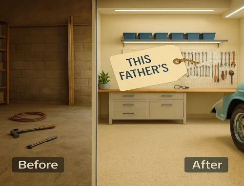 Give Dad the Ultimate Garage Makeover with Decorative Concrete This Father’s Day