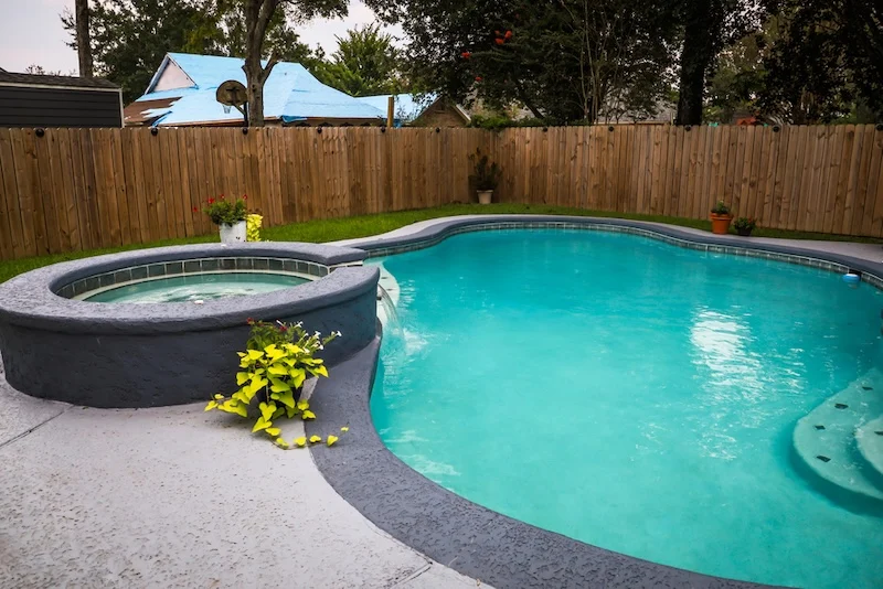 Concrete Pool Decks Get Hot