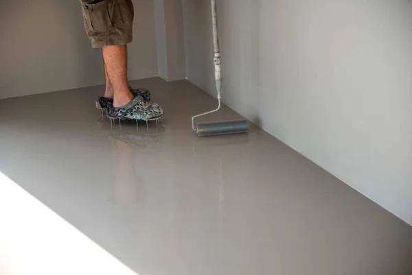 mold can grow under an epoxy floor